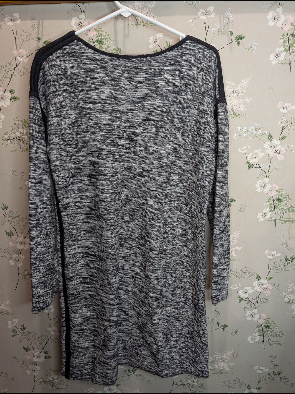 Athleta Retreat Gray Marled Long Sleeve Knit Sweater Dress - Picture 5 of 5